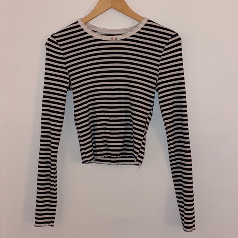 A Lottie Moss long sleeve shirt